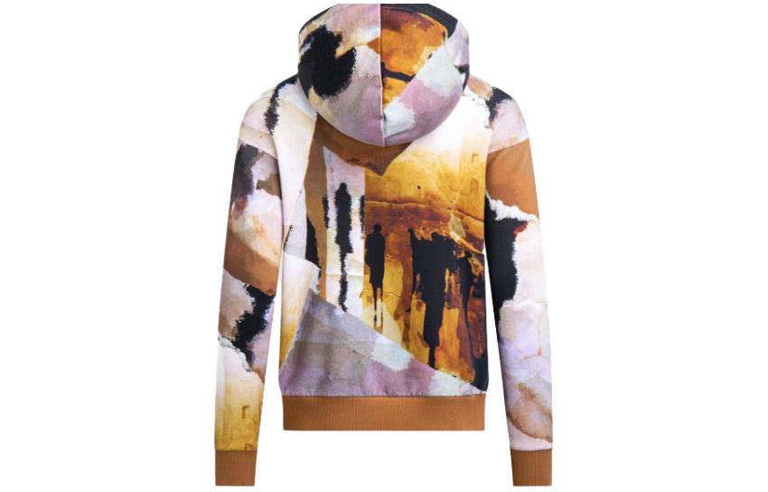 Emporio Armani  Hoodie with Full Watercolor Print - Multicolor. 6K1M6V-1JU2Z-F405 圖 3