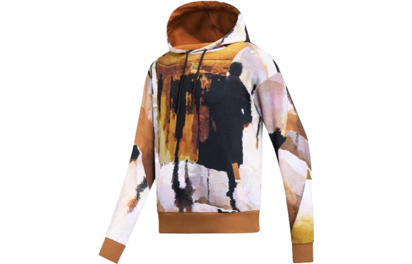 Emporio Armani  Hoodie with Full Watercolor Print - Multicolor. 6K1M6V-1JU2Z-F405 圖 4