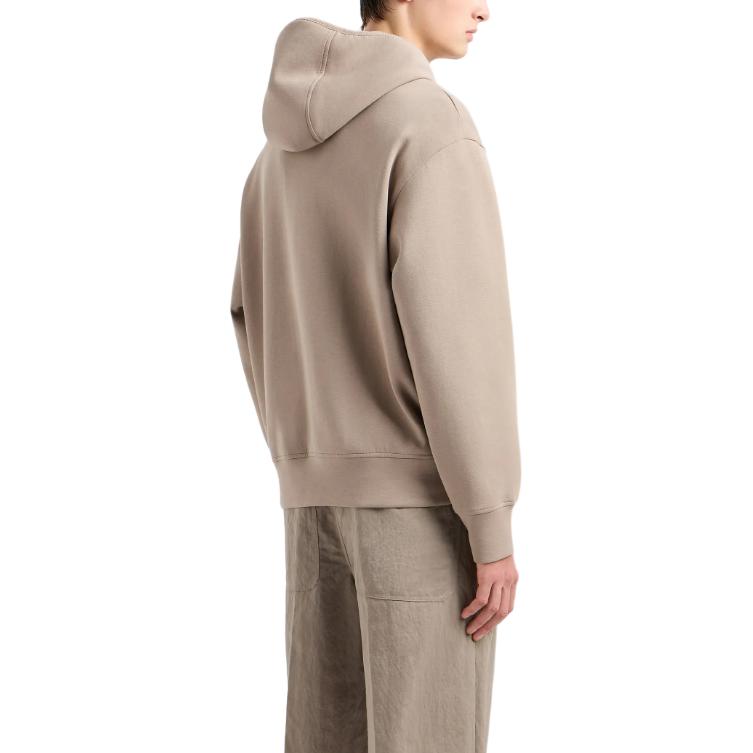 Emporio Armani  Khaki Zip-Up Casual Hoodie Long Sleeve Sweatshirt. 6D1M97-1JHSZ-0144 圖 5
