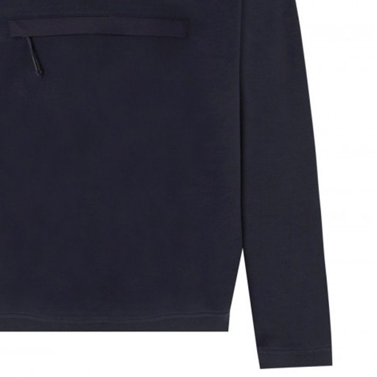 EMPORIO ARMANI  Letter Logo Print Hoodie Midnight Blue Long Sleeve Sweatshirt EM000039-AF10103-UB118 圖 5