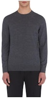 EMPORIO ARMANI Letter Print Crewneck Pullover Sweater - Dark Grey 6L1MXH-1MIVZ-0631 EMPORIO ARMANI Letter Print Crewneck Pullover Sweater - Dark Grey 6L1MXH-1MIVZ-0631