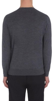 EMPORIO ARMANI Baju Sejuk Crewneck Cetak Huruf - Kelabu Gelap 6L1MXH-1MIVZ-0631 Lookbook EMPORIO ARMANI Baju Sejuk Crewneck Cetak Huruf - Kelabu Gelap 6L1MXH-1MIVZ-0631