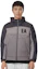 Purchase Emporio Armani Jaket Puffer Hoodie Bordir Abu-Abu Muda 6L1BH8-1NQTZ-01B2