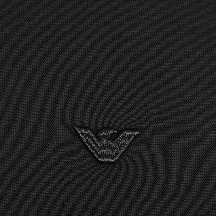 Lookbook EMPORIO ARMANI  Logo Jacquard Ribbed Crewneck Sweatshirt. 6R1MF2-1JHSZ-01M6