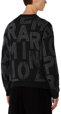 Emporio Armani Logo Knit Crewneck Pullover Sweater Lelaki. 6R1MXK-1MNKZ-F956 5