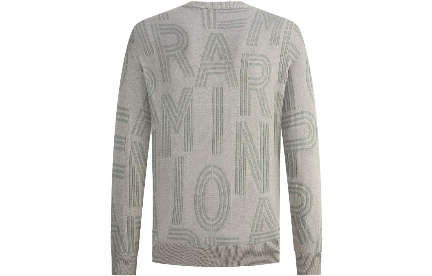 Sizing Emporio Armani Logo Knit Crewneck Pullover Sweater Lelaki. 6R1MXK-1MNKZ-F956