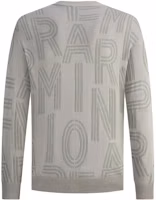 Sizing Emporio Armani 標誌針織圓領毛衣 6R1MXK-1MNKZ-F956
