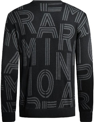 Emporio Armani Logo Knit Crewneck Pullover Sweater Lelaki. 6R1MXK-1MNKZ-F956 2