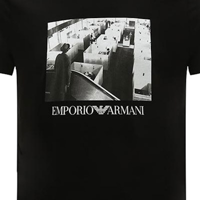 EMPORIO ARMANI Logo Print Crew Neck Short Sleeve T-Shirt 3K1T6S-1JQ4Z-F008 Purchase EMPORIO ARMANI Logo Print Crew Neck Short Sleeve T-Shirt 3K1T6S-1JQ4Z-F008