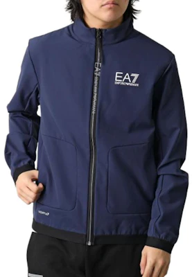 Emporio Armani 藍色Logo拉鍊外套。 3DPB22-PNFRZ-1554 Details for Emporio Armani 藍色Logo拉鍊外套。 3DPB22-PNFRZ-1554