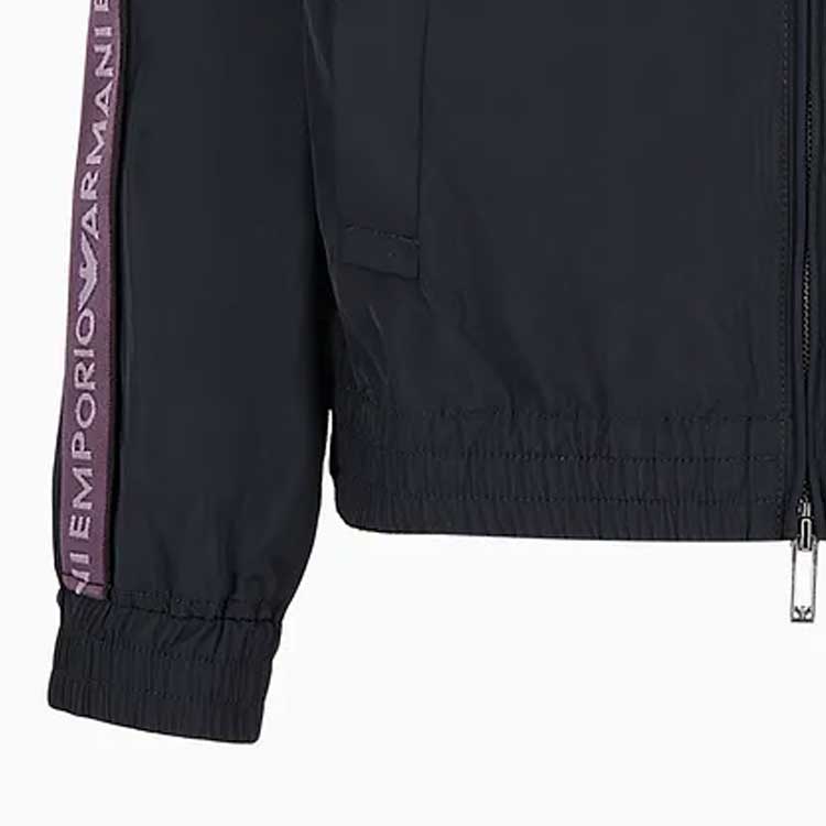 EMPORIO ARMANI  Logo Tape Casual Long Sleeve Jacket Navy Blue. 3D1BH0-1NMPZ-0920 圖 6