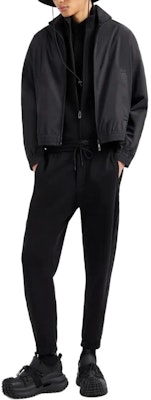 Emporio Armani 标志带拉链夹克 黑色 3D1M69-1JHSZ-10999 Purchase Emporio Armani 标志带拉链夹克 黑色 3D1M69-1JHSZ-10999