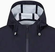 Sizing EMPORIO ARMANI 標誌拉鍊連帽外套 海軍藍. EM000058-AF10080-1UB118