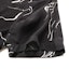 Details for Emporio Armani Loose Black Short-Sleeve Shirt with Horse Print Design. E31F25-F1022-991