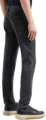 EMPORIO ARMANI 低腰修身直筒黑色牛仔褲 6D1J75-1DTPZ-0006 Purchase EMPORIO ARMANI 低腰修身直筒黑色牛仔褲 6D1J75-1DTPZ-0006