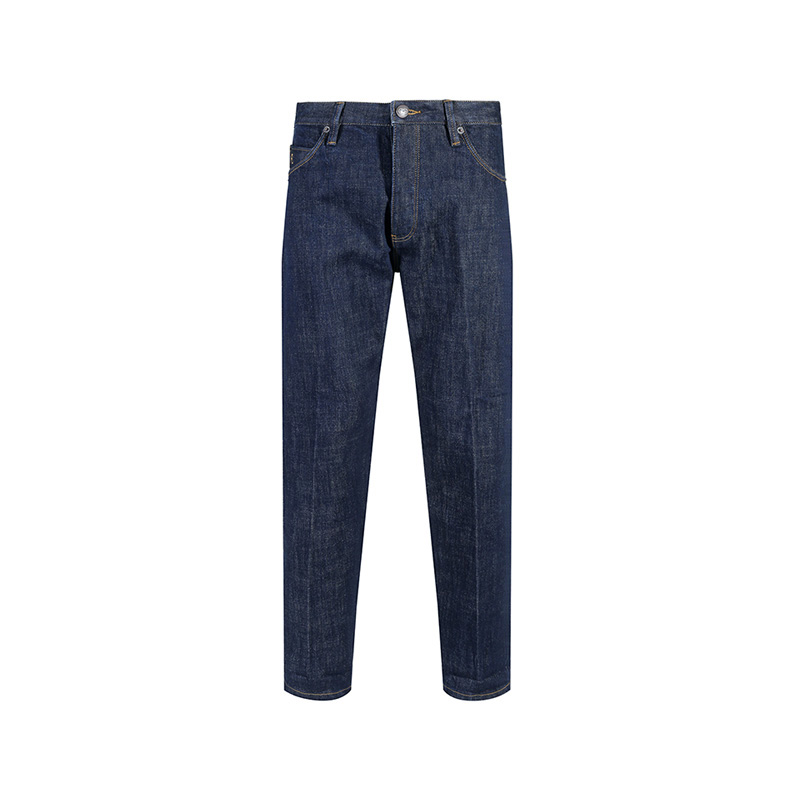 Order Emporio Armani 低腰水洗寬鬆直筒牛仔褲 深藍色 SS24 3D1J69-1DRMZ-0941