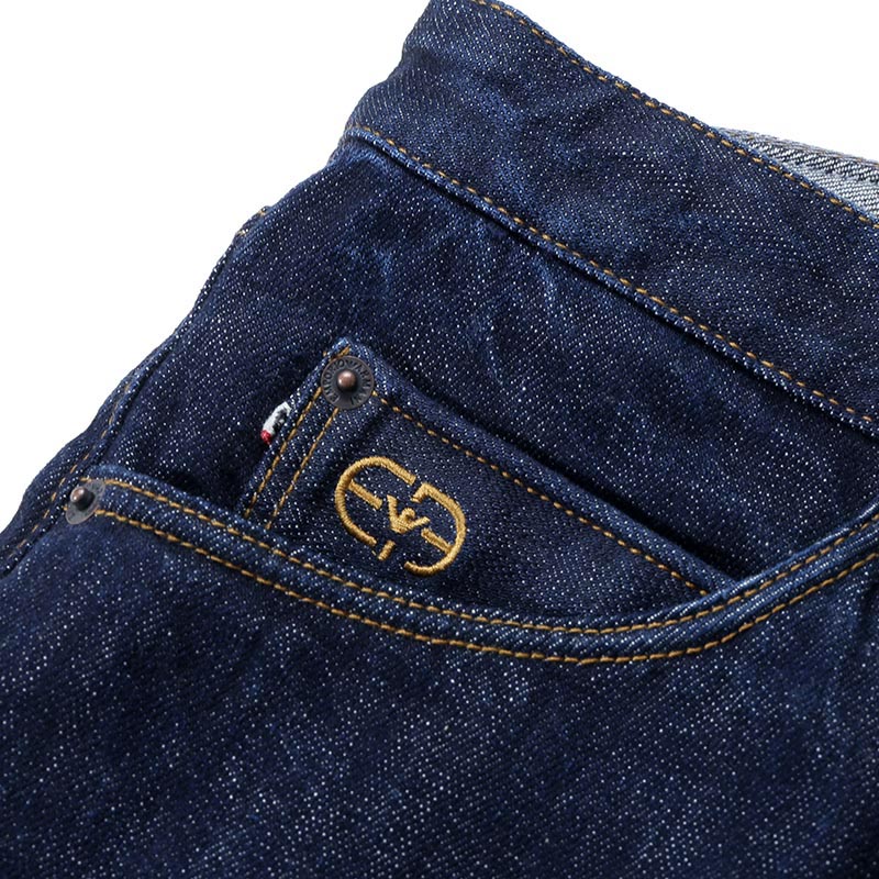 Details for Emporio Armani 低腰水洗寬鬆直筒牛仔褲 深藍色 SS24 3D1J69-1DRMZ-0941