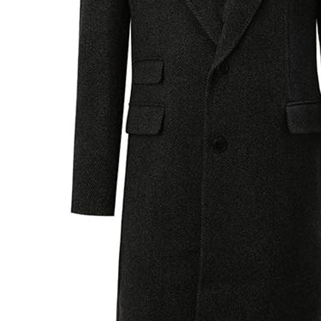 Sizing Emporio Armani 中長款深灰色長袖大衣 B1LCX0-B1904-632