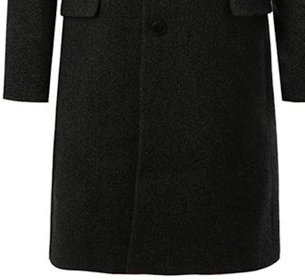 Emporio Armani 中長款深灰色長袖大衣 B1LCX0-B1904-632 Cheap Emporio Armani 中長款深灰色長袖大衣 B1LCX0-B1904-632