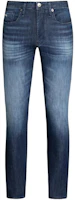 Emporio Armani Mid-Rise Blue Casual Jeans with Zipper Pockets SS24. 8N1J06-1D16Z-0942 Emporio Armani Mid-Rise Blue Casual Jeans with Zipper Pockets SS24. 8N1J06-1D16Z-0942