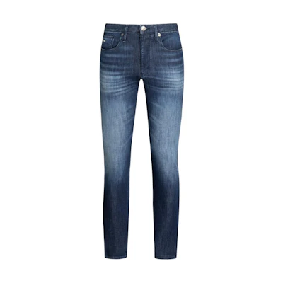 Emporio Armani Mid-Rise Blue Casual Jeans with Zipper Pockets SS24. 8N1J06-1D16Z-0942