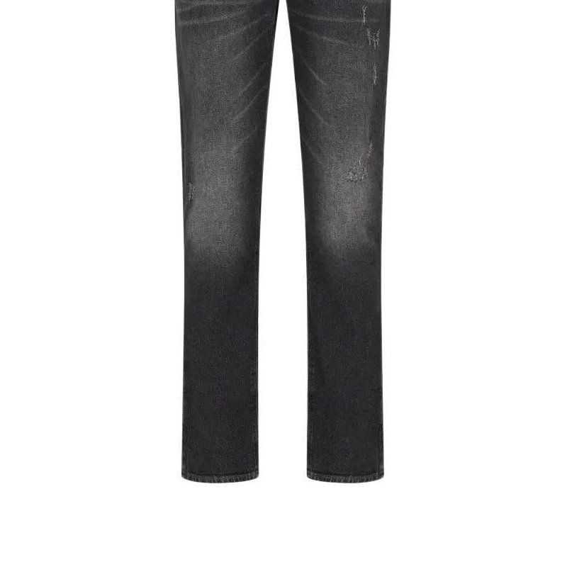 Emporio Armani  Mid-Rise Slim Straight Zip Jeans - Gray 3D1J06-1D06Z-0007 圖 7