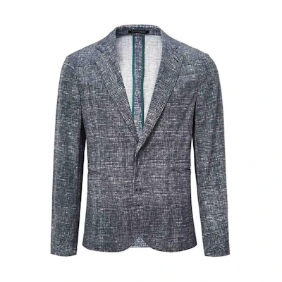 EMPORIO ARMANI Multicolor Plaid Single-Breasted Long Sleeve Blazer A1G870-A1434-919