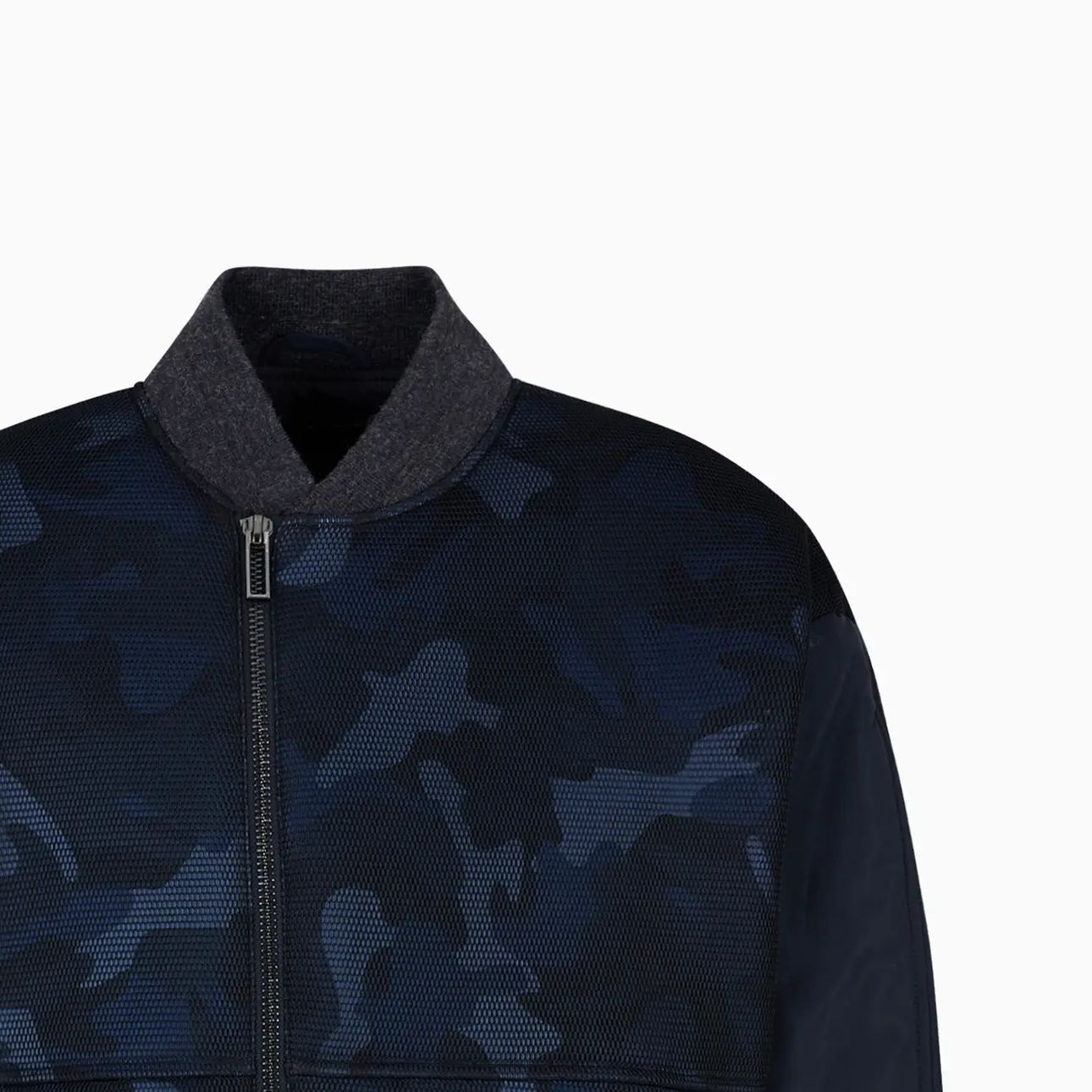 Emporio Armani  Navy Blue Camouflage Print Cotton Jacket. 6R1B77-1NFNZ-0920 圖 3