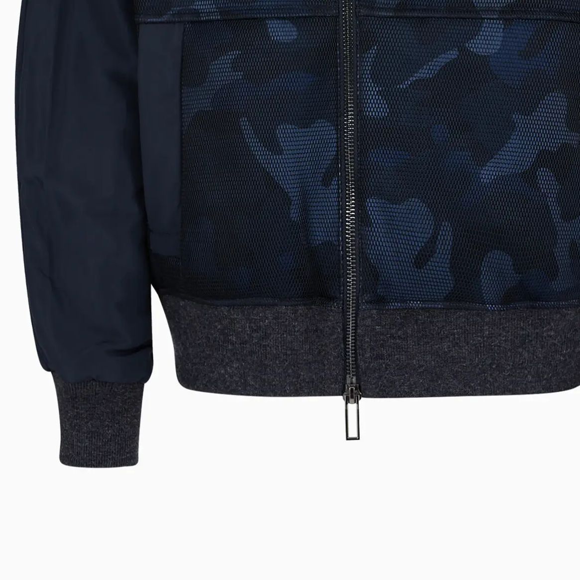 Emporio Armani  Navy Blue Camouflage Print Cotton Jacket. 6R1B77-1NFNZ-0920 圖 6