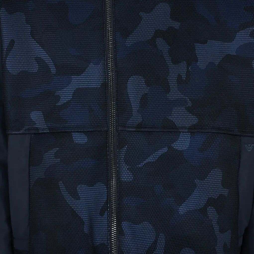 Emporio Armani  Navy Blue Camouflage Print Cotton Jacket. 6R1B77-1NFNZ-0920 圖 7