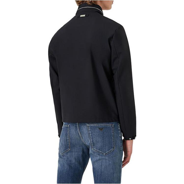 Emporio Armani  Navy Blue Detachable Hood Zip-Up Jacket. 8N1BD2-1NZAZ1-0920 圖 3
