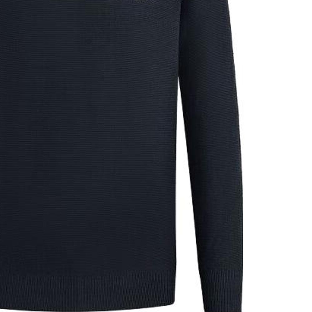 Emporio Armani  Navy Blue Knit Sweater with Logo Embroidery SS23. 3R1MXQ1-MFPZ1-0920 圖 9