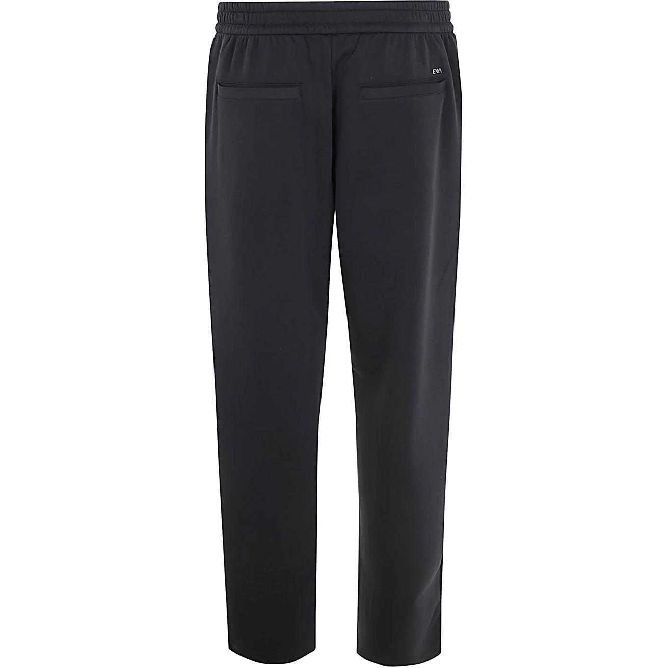 EMPORIO ARMANI  Navy Blue Mid-Rise Straight Casual Trousers. 6D1PK2-1JHSZ-0920 圖 3