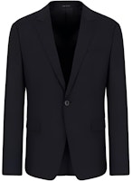 EMPORIO ARMANI Navy Blue Single-Button Long Sleeve Blazer SS22. 01G160-01047-922 EMPORIO ARMANI Navy Blue Single-Button Long Sleeve Blazer SS22. 01G160-01047-922