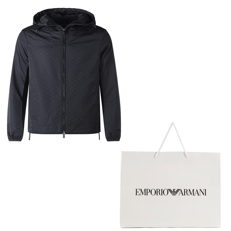 EMPORIO ARMANI  Navy Blue Solid Casual Long Sleeve Jacket FW22. 8N1BN4-1NHQZ-F995 圖 4