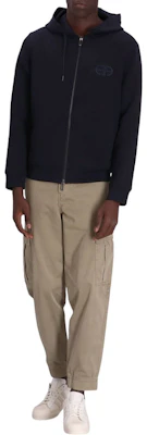 EMPORIO ARMANI 海軍藍刺繡標誌連帽外套 SS23 8N1ML6-1JHSZ-0920 Lookbook EMPORIO ARMANI 海軍藍刺繡標誌連帽外套 SS23 8N1ML6-1JHSZ-0920