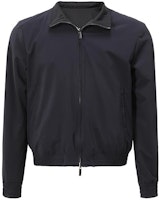 EMPORIO ARMANI Navy Blue Solid Zipper Casual Long Sleeve Jacket I1R290-I1064-922 EMPORIO ARMANI Navy Blue Solid Zipper Casual Long Sleeve Jacket I1R290-I1064-922