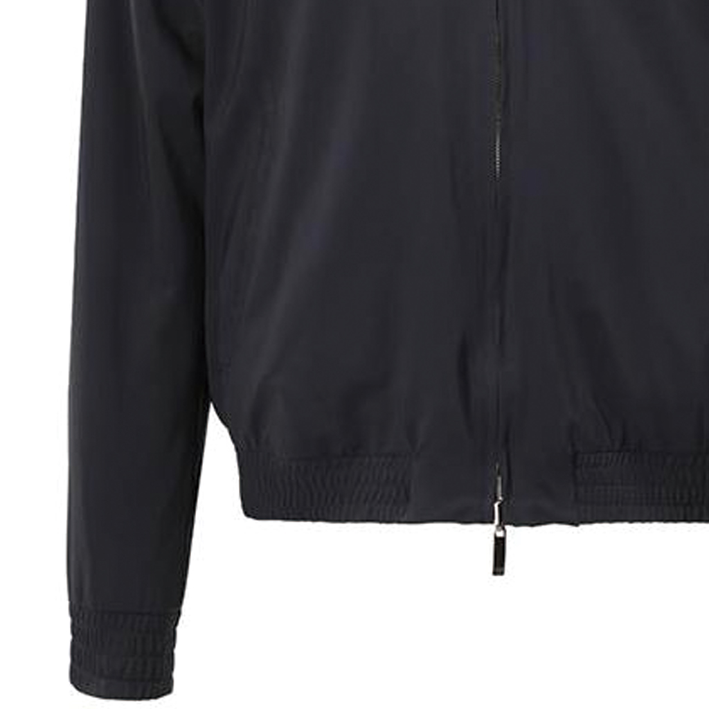 Sizing EMPORIO ARMANI 海军蓝纯色拉链休闲长袖夹克 I1R290-I1064-922