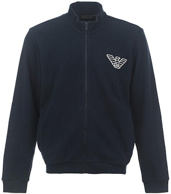 Chaqueta Casual Azul Marino Emporio Armani con Logo de Águila y Cuello Alto. 111532-3F586-00135 Order Chaqueta Casual Azul Marino Emporio Armani con Logo de Águila y Cuello Alto. 111532-3F586-00135