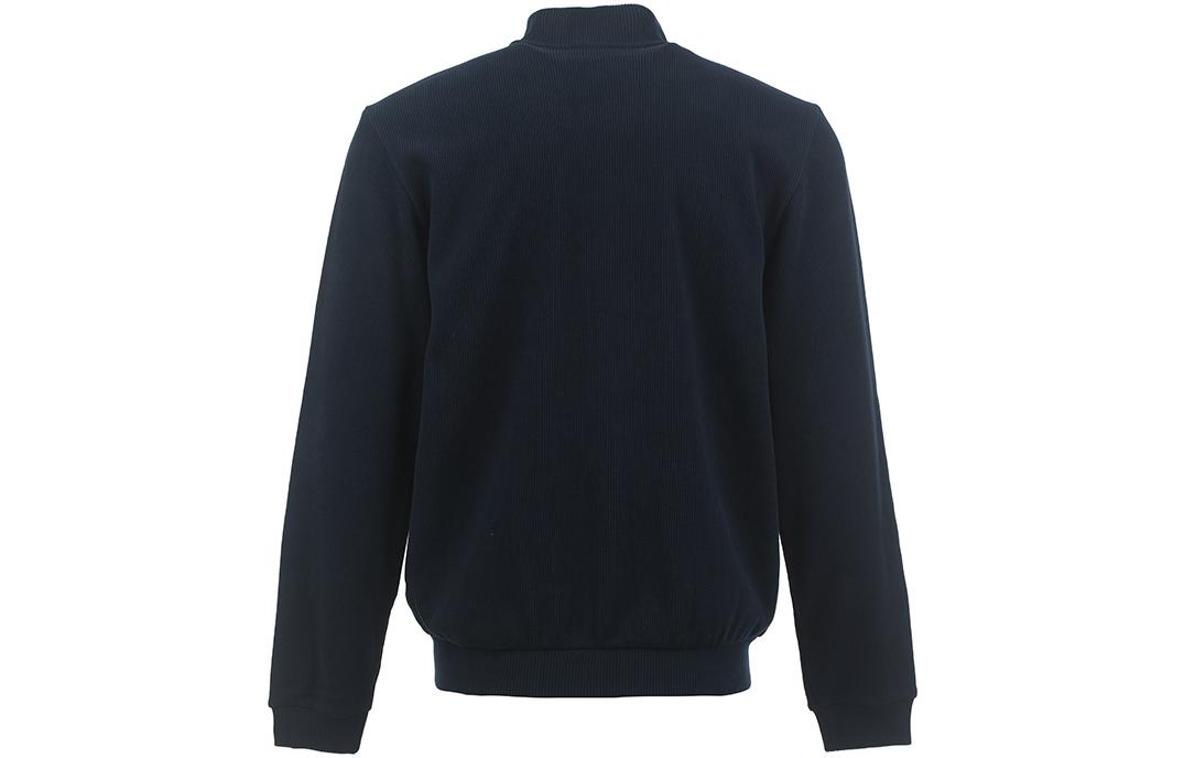 Lookbook Chaqueta Casual Azul Marino Emporio Armani con Logo de Águila y Cuello Alto. 111532-3F586-00135