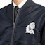 Sizing 엠포리오 아르마니 네이비 자수 동물 디자인 집 재킷. 6D1B62-1NJWZ-10920