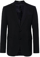 Emporio Armani Navy Slim-Fit Single-Breasted Casual Blazer SS24. E31GME-01504-922 Emporio Armani Navy Slim-Fit Single-Breasted Casual Blazer SS24. E31GME-01504-922