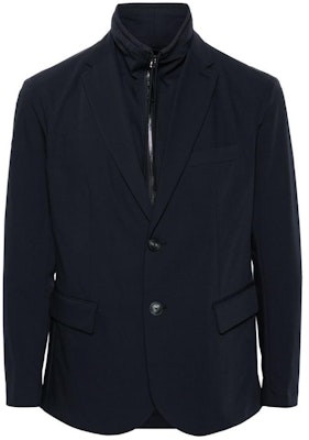 Emporio Armani 海军蓝修身单排扣西装外套 SS24 EM0000-46AF1-0061 Buy Emporio Armani 海军蓝修身单排扣西装外套 SS24 EM0000-46AF1-0061