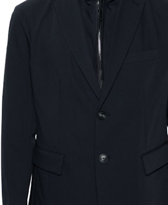 Emporio Armani 海军蓝修身单排扣西装外套 SS24 EM0000-46AF1-0061 Cheap Emporio Armani 海军蓝修身单排扣西装外套 SS24 EM0000-46AF1-0061