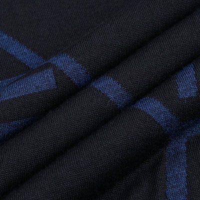 エンポリオ・アルマーニ ネイビー スリムフィット ストライプ 長袖クルーネックセーター 6R1MXK-1MNKZ-F957 Sizing エンポリオ・アルマーニ ネイビー スリムフィット ストライプ 長袖クルーネックセーター 6R1MXK-1MNKZ-F957