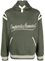 Emporio Armani Olive Green Logo Print Hooded Sweatshirt. 6R1MG1-1JWPZ-0645 Emporio Armani Olive Green Logo Print Hooded Sweatshirt. 6R1MG1-1JWPZ-0645