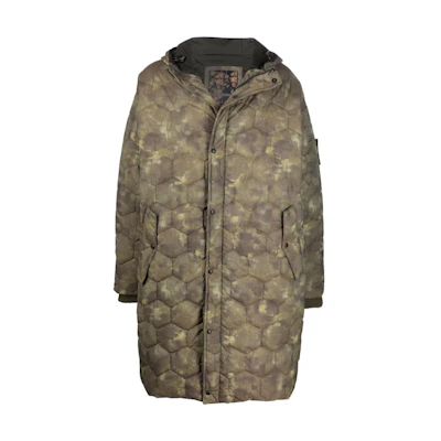 Emporio Armani Padded Hooded Coat Army Green 6K1LA5-1N3HZ-F535