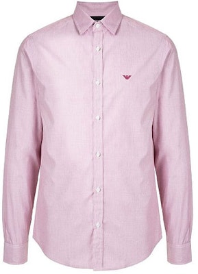Emporio Armani Kemeja Kasual Lengan Panjang Pink Logo Bordir. 8N1C75-1V04Z-0395 Buy Emporio Armani Kemeja Kasual Lengan Panjang Pink Logo Bordir. 8N1C75-1V04Z-0395