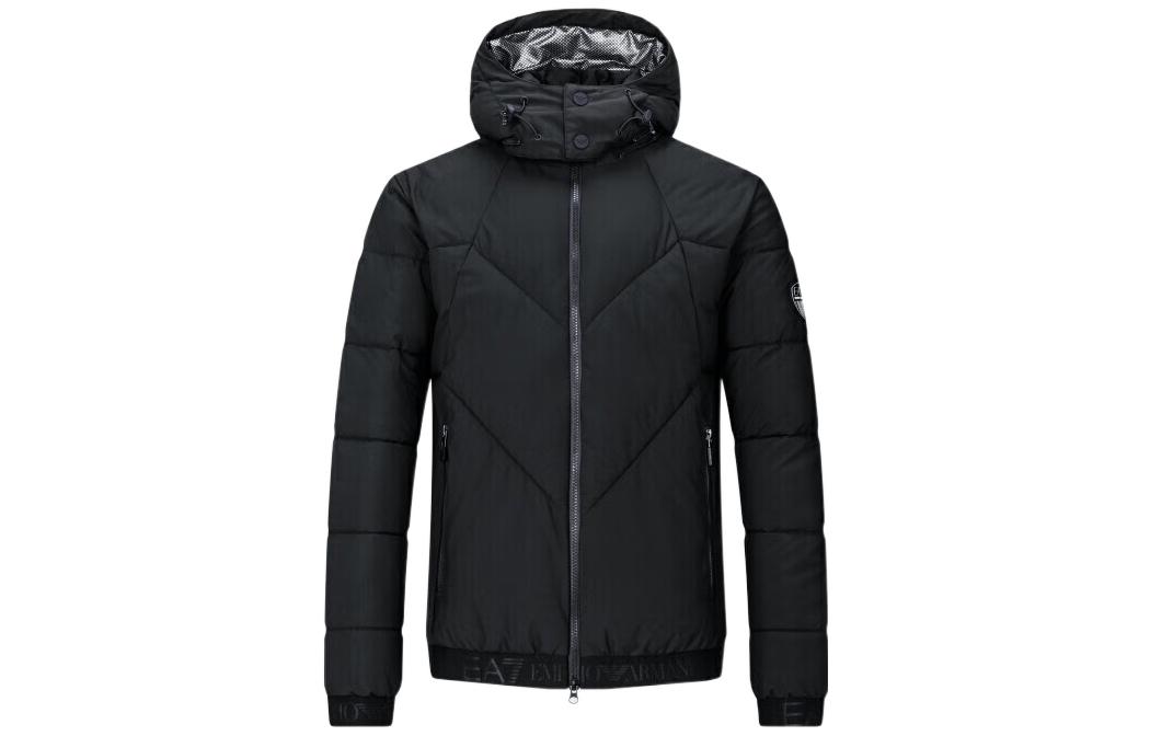 Order Emporio Armani 极简纯棉夹克 - 黑色 6KPB34-PN4BZ-1200
