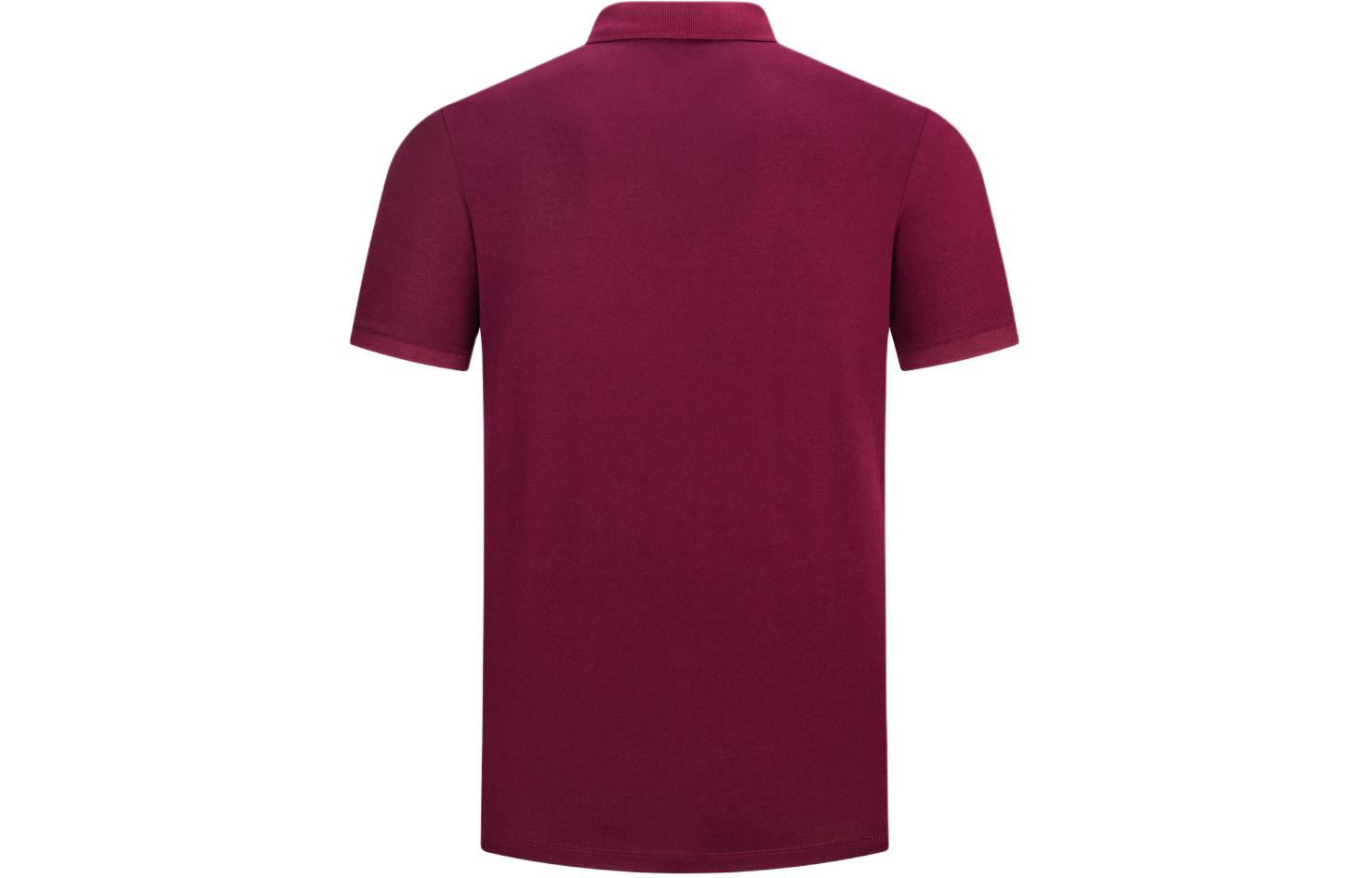 Lookbook エンポリオアルマーニ イーグルロゴ刺繍入りポロシャツ ワインレッド 6L1FD7-1JTKZ-0397